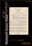 Nineteenth-Century Music Review