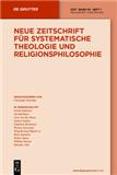 Neue Zeitschrift fur Systematische Theologie und Religionsphilosophie