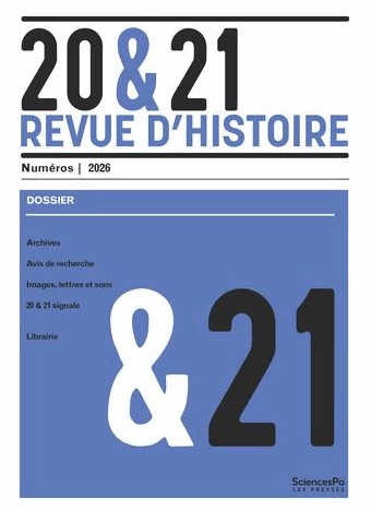 20 & 21: Revue d'Histoire