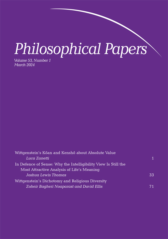 Philosophical Papers